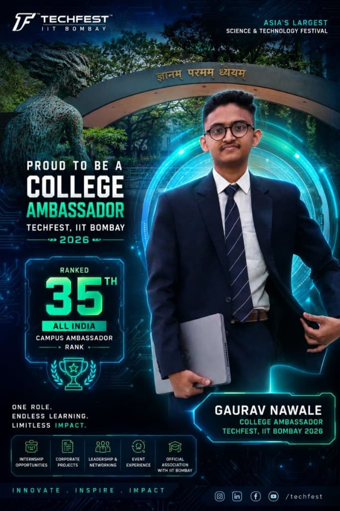 Techfest IIT Bombay College Ambassador