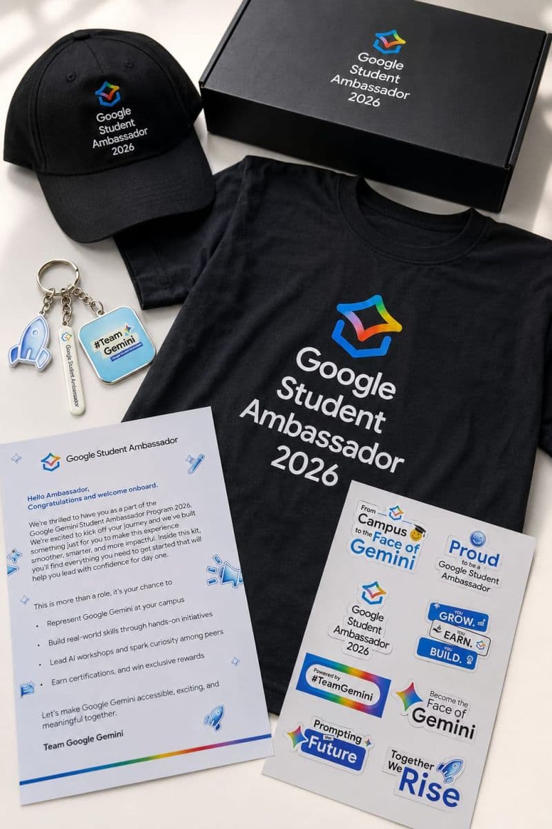 Google Student Ambassadors Welcome Kit 2026